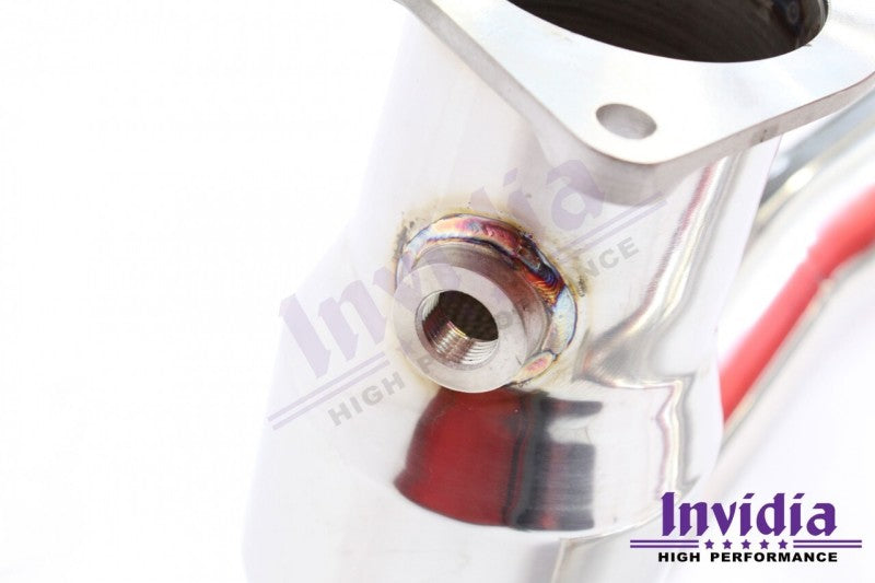 Invidia 15-21 Subaru WRX w/ Manual Transmission J-Pipe With Bottom High Flow Cat Down Pipe Invidia Downpipes  AXOPROS