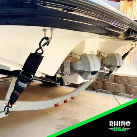 Rhino USA Rhino USA Transom Straps For Boat Trailer (Pair) Tow Straps aftermarket performance part