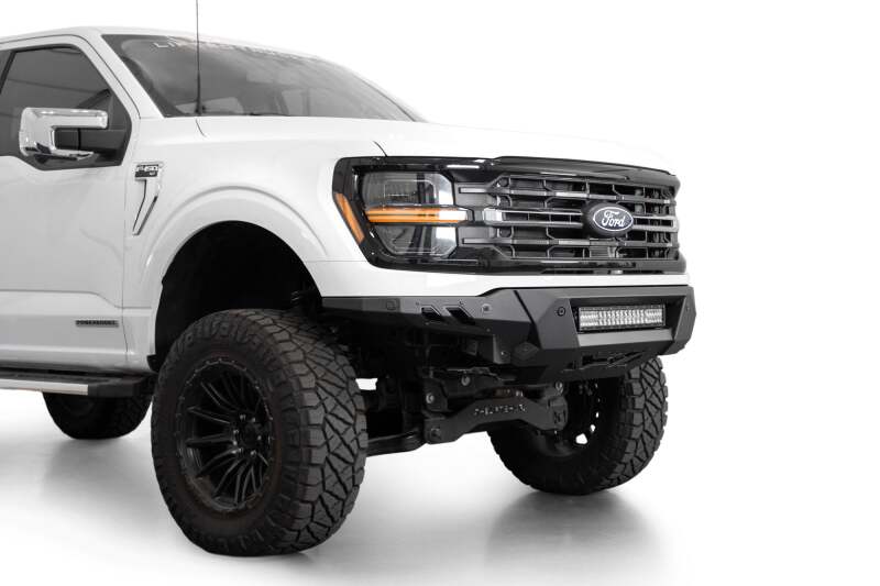Addictive Desert Designs Addictive Desert Designs 2024 Ford F-150 Black Label - Front Bumper Bumpers - Steel aftermarket performance part
