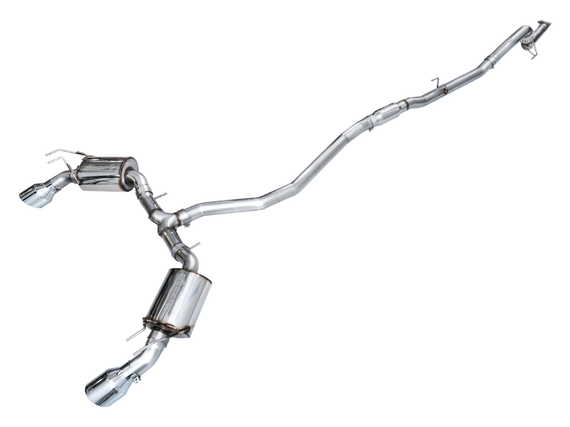 AWE Tuning 22+ Honda Civic Si/Acura Integra Touring Edition Catback Exhaust - Dual Chrome Silver Tip AWE Tuning Catback  AXOPROS
