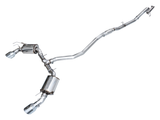 AWE Tuning 22+ Honda Civic Si/Acura Integra Touring Edition Catback Exhaust - Dual Chrome Silver Tip AWE Tuning Catback  AXOPROS