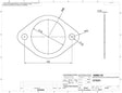 Turbo XS 2-Bolt High Temperature Exhaust Gasket 76mm/3in ID (Single) Turbo XS Exhaust Gaskets  AXOPROS