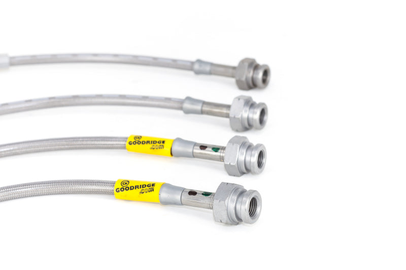Goodridge 96-00 Honda Civic CX/DX/HX w/ Small Front Rotors SS Brake Lines Goodridge Brake Line Kits  AXOPROS