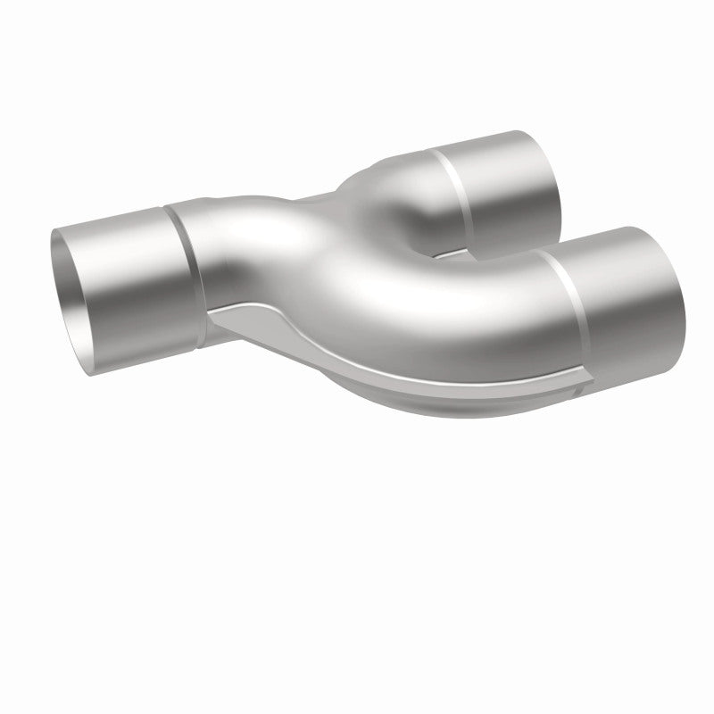 MagnaFlow Smooth Trans Y 2.50inch SS 90 deg. Magnaflow Y Pipes  AXOPROS