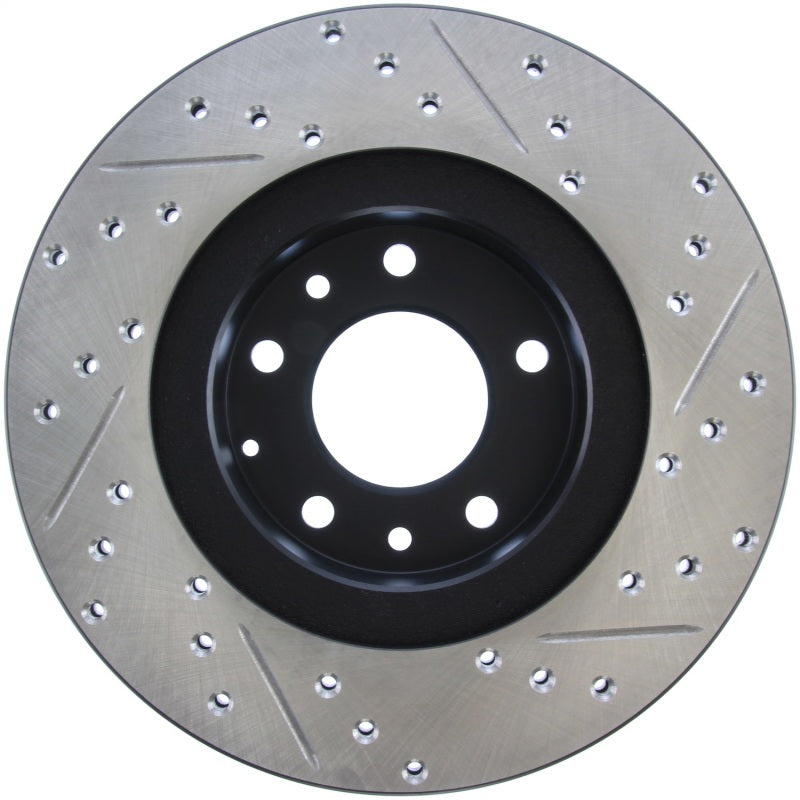 StopTech Slotted & Drilled Sport Brake Rotor Stoptech Brake Rotors - Slot & Drilled  AXOPROS