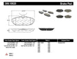 StopTech Performance 05-09 Ford Mustang Cobra/Mach 1 V6/GT / 10 Shelby/Shelby GT Rear Brake Pads Stoptech Brake Pads - Performance  AXOPROS