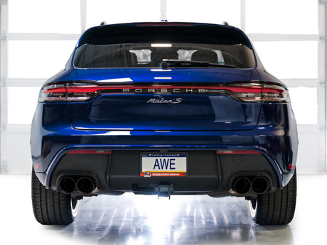 AWE Tuning 2022+ Porsche Macan 2.9TT Touring Edition Catback Exhaust w/ Diamond Black Tips AWE Tuning Catback  AXOPROS
