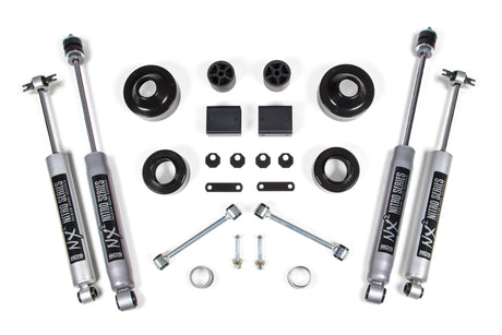2 Inch Lift Kit - Coil Spacer - Jeep Wrangler JK (12-18) 2-Door BDS Suspension Suspension Lift Kit  AXOPROS