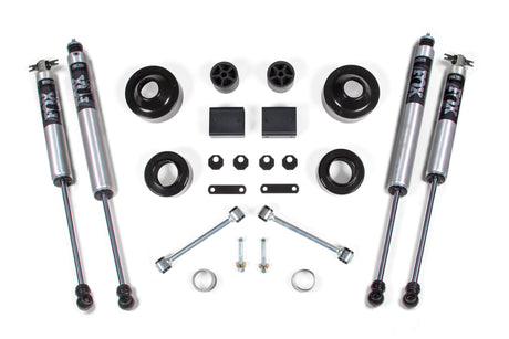 2 Inch Lift Kit - Coil Spacer - Jeep Wrangler JK (12-18) 2-Door BDS Suspension Suspension Lift Kit  AXOPROS