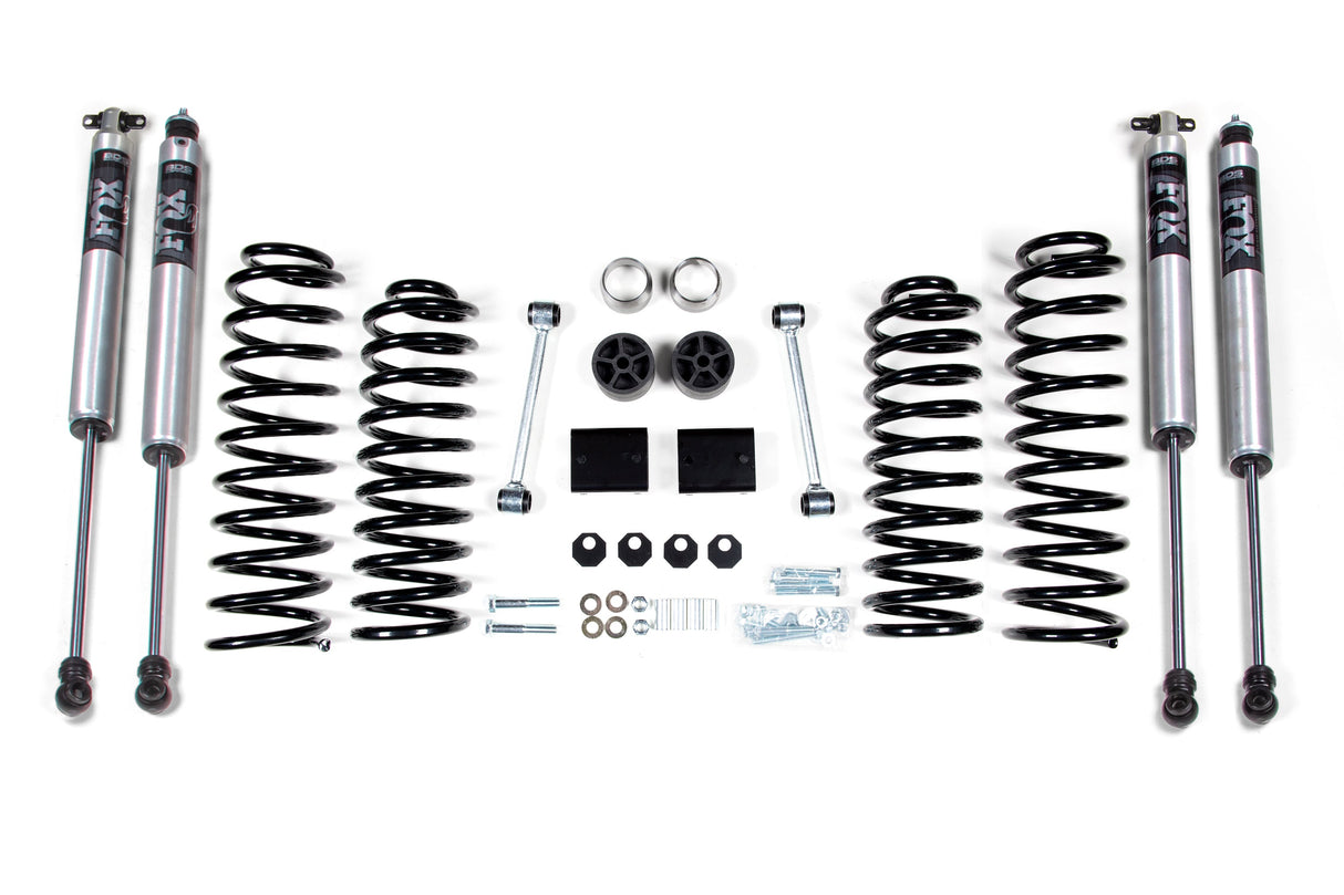 2 Inch Lift Kit - Coil Spring - Jeep Wrangler JK (12-18) 4-Door BDS Suspension Suspension Lift Kit  AXOPROS