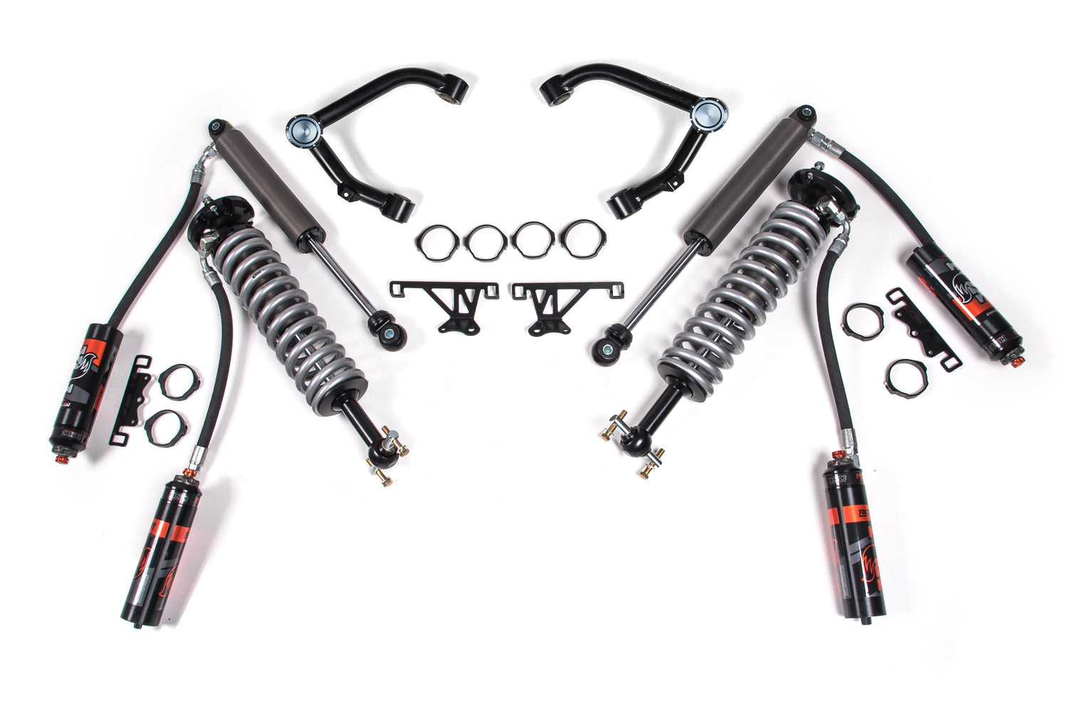 2 Inch Lift Kit - FOX 2.5 Coil-Over - Chevy Silverado Or GMC Sierra 1500 (07-18) 4WD BDS Suspension Suspension Lift Kit  AXOPROS