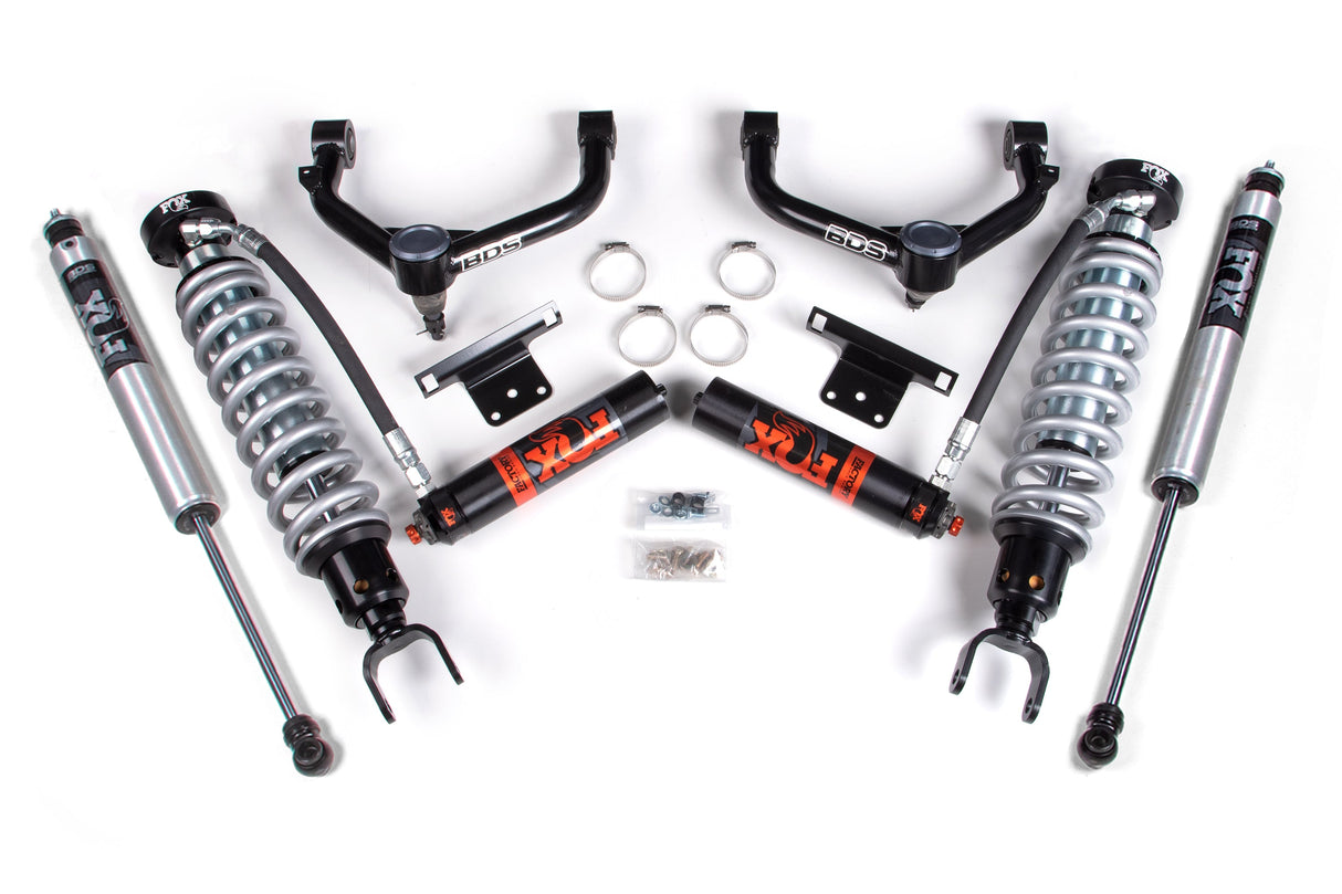 2 Inch Lift Kit - FOX 2.5 Coil-Over - Ram 1500 (13-18) 4WD (Classic Body Style) BDS Suspension Suspension Lift Kit  AXOPROS