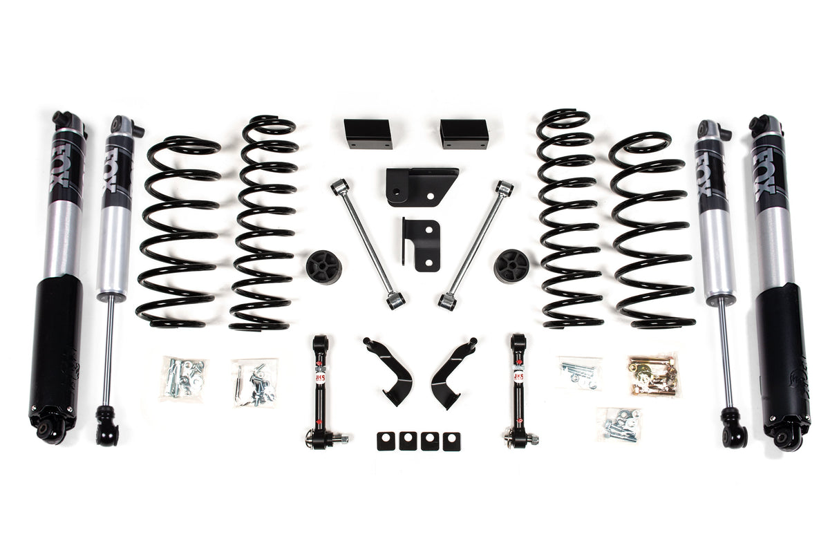 2 Inch Lift Kit - Jeep Wrangler JL (18-24) 4-Door BDS Suspension Suspension Lift Kit  AXOPROS