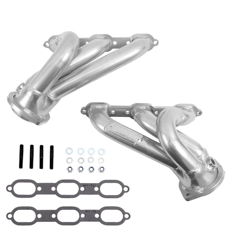 2006-10 CHARGER CHALLENGER 3.5L SHORTY EXHAUST HEADERS (POLISHED SILVER CERAMIC) BBK Performance Parts Exhaust Header  AXOPROS