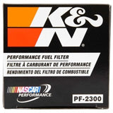 K&N Cellulose Media Fuel Filter 3in OD x 6.938in L K&N Engineering Fuel Filters  AXOPROS
