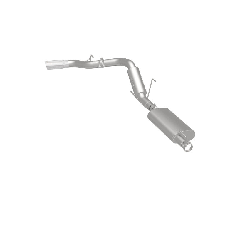 MagnaFlow Cat-Back, SS, 4in, Single Pass Side Rear Exit 5in Tip 14-15 Ram 2500 6.4L V8 CC LB/MC SB Magnaflow Catback  AXOPROS