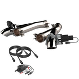 2012-2022 Jeep Grand Cherokee SRT Trackhawk Dodge Durango SRT QTP Aggressor Cutout Pipes QTP Exhaust Cutouts  AXOPROS