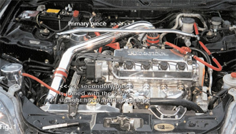 Injen 96-00 Honda Civic Cx Dx Lx Black Cold Air Intake Injen Cold Air Intakes  AXOPROS