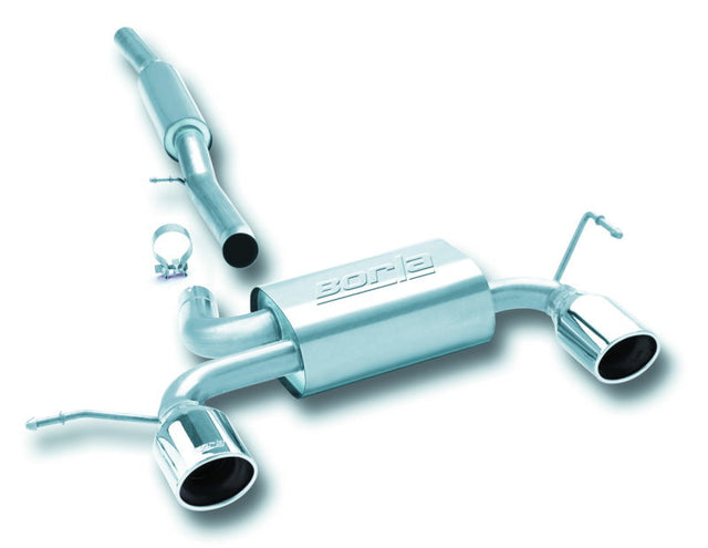 Borla 01-06 Audi TT Quattro 1.8T 225HP MT AWD 2dr Single Split Rear Exit SS Catback Exhaust Borla Catback  AXOPROS