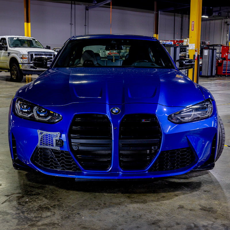 2021+ BMW G80 M3 License Plate Relocation Kit Mishimoto License Plate Relocation  AXOPROS