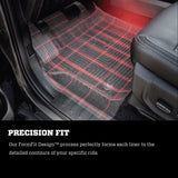 Husky Liners WeatherBeater 14 Mazda 3 Hatch&Sedan Front & Second Row Black Floor Liners Husky Liners Floor Mats - Rubber  AXOPROS