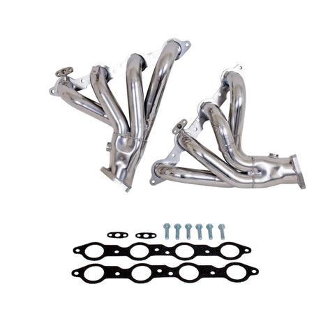 BBK 97-99 Corvette C5 LS1 Shorty Tuned Length Exhaust Headers - 1-3/4 Silver Ceramic BBK Headers & Manifolds  AXOPROS
