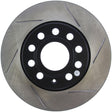 StopTech Power Slot Volkswagen GTI Rear Left Slotted Rotor Stoptech Brake Rotors - Slotted  AXOPROS