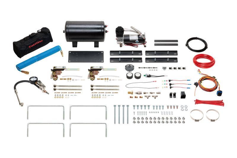 Firestone Air-Rite Air Command Self Leveling Dual Path Kit w/ Onboard Auxilary Air (WR17602955) Firestone Air Compressor Systems  AXOPROS
