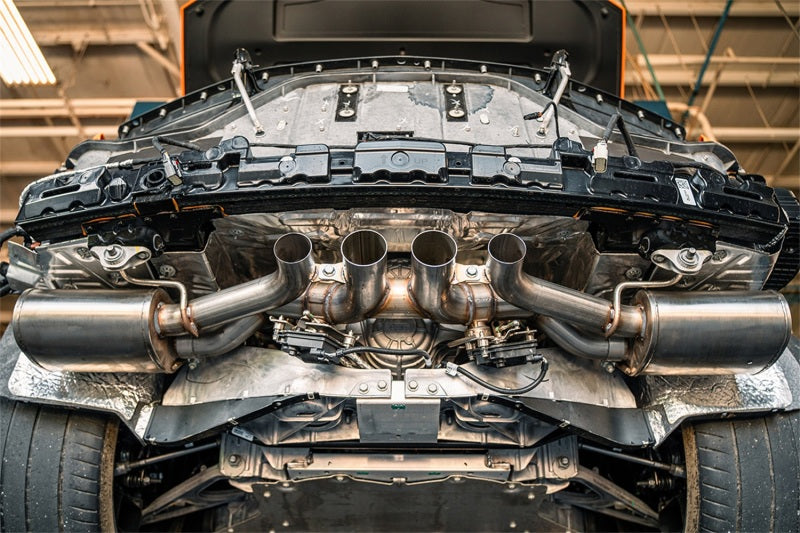 Corsa 23-24 Chevrolet Corvette C8 Z06 3in Valved Cat-Back Exhaust Muffler System (ReUses Stock Tips) CORSA Performance Catback  AXOPROS