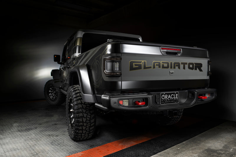 Oracle 2020+ Jeep Gladiator JT Flush Mount LED Tail Lights -  Tinted Lens ORACLE Lighting Tail Lights  AXOPROS