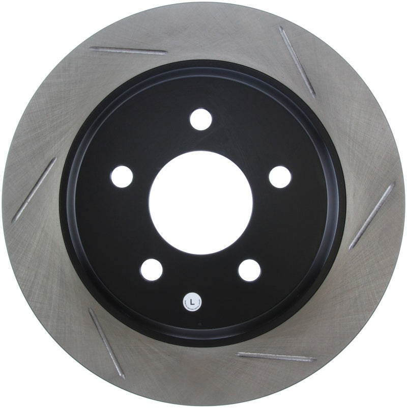 StopTech Power Slot 94-04 Ford Mustang Rear Left Slotted Rotor Stoptech Brake Rotors - Slotted  AXOPROS