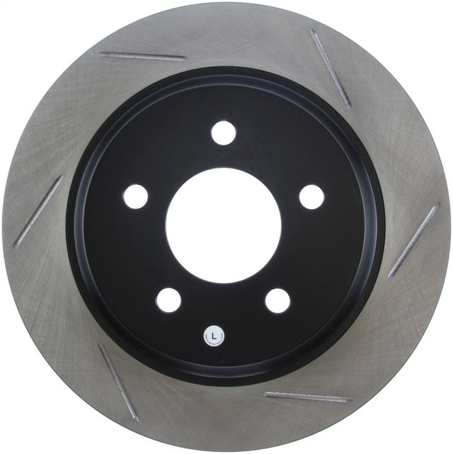 StopTech Power Slot 94-04 Ford Mustang Rear Left Slotted Rotor Stoptech Brake Rotors - Slotted  AXOPROS
