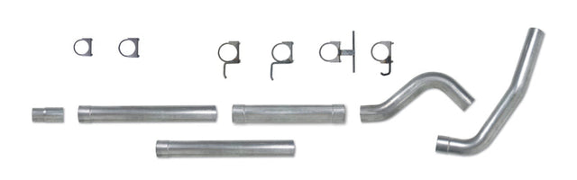 Diamond Eye KIT 4in CB MFLR RPLCMENT PIPE SGL AL: 94-97 FORD 7.3L F250/F350 PWRSTROKE Diamond Eye Performance Catback  AXOPROS