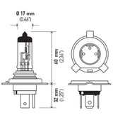 Hella Halogen H4 12V 60/55W Bulb Hella Bulbs  AXOPROS
