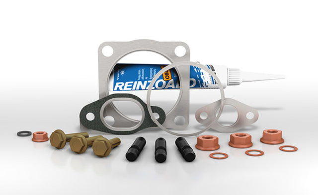 MAHLE Original Ford E-350 Club Wagon 03 Turbocharger Mounting Set Victor Reinz Exhaust Gaskets  AXOPROS