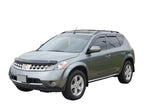 AVS 03-07 Nissan Murano Ventvisor Outside Mount Window Deflectors 4pc - Smoke AVS Wind Deflectors  AXOPROS