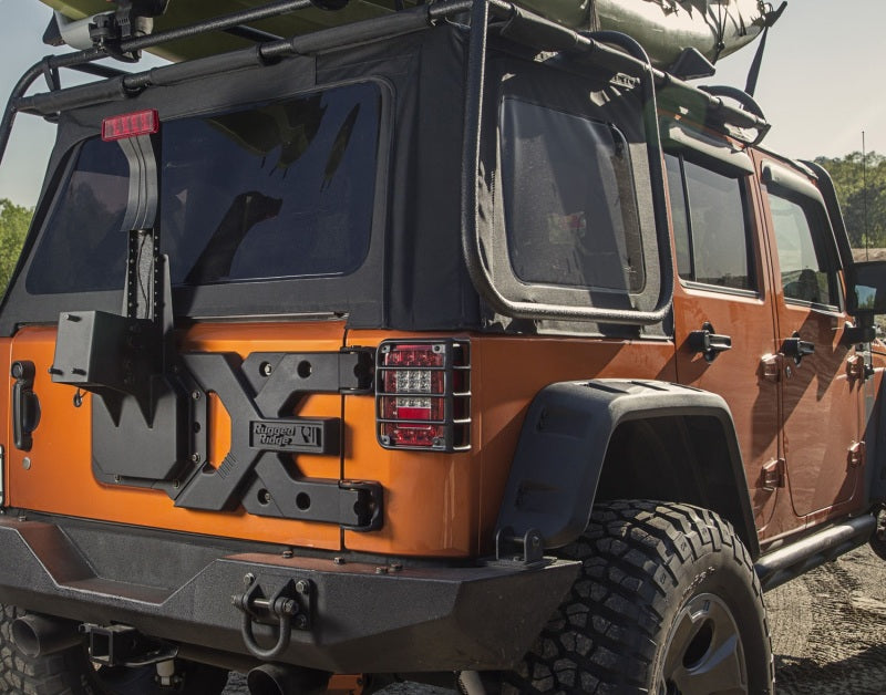 Rugged Ridge Spartacus HD Tire Carrier Kit 07-18 Jeep Wrangler Rugged Ridge Spare Tire Carriers  AXOPROS