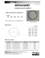 HKS Muffler Gasket 60.8mm ID 68.8mm OD HKS Exhaust Gaskets  AXOPROS