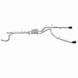 MagnaFlow 2025 Ram 1500 RHO SPEQ Series Black Chrome Cat-Back Performance Exhaust System Magnaflow Catback  AXOPROS