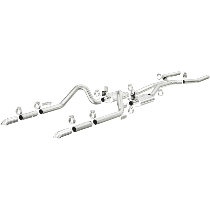 MagnaFlow Sys C/B 64-66 Ford Mustang 2.5inch Magnaflow Catback  AXOPROS