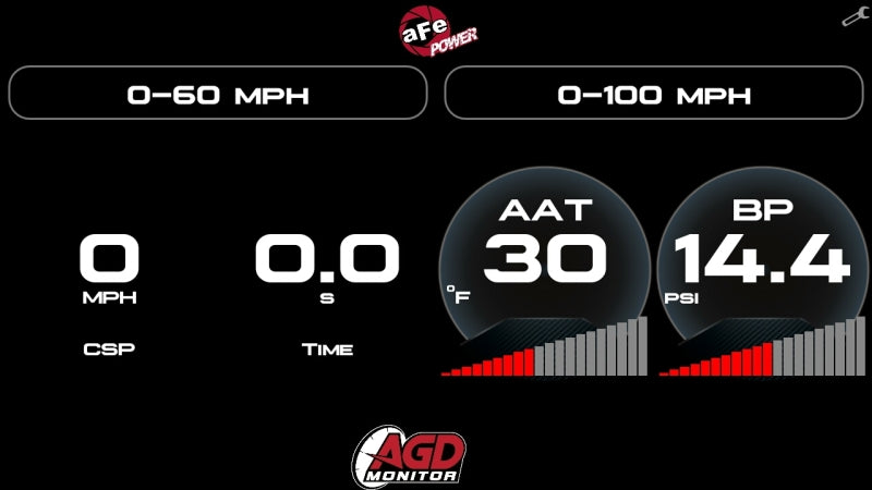 aFe AGD Advanced Gauge Display Digital 5.5in Monitor 08-18 Dodge/RAM/Ford/GM Diesel Trucks aFe Gauges  AXOPROS