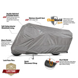 Dowco WeatherAll Plus Motorcycle Cover Gray - Large Dowco Bike Covers  AXOPROS