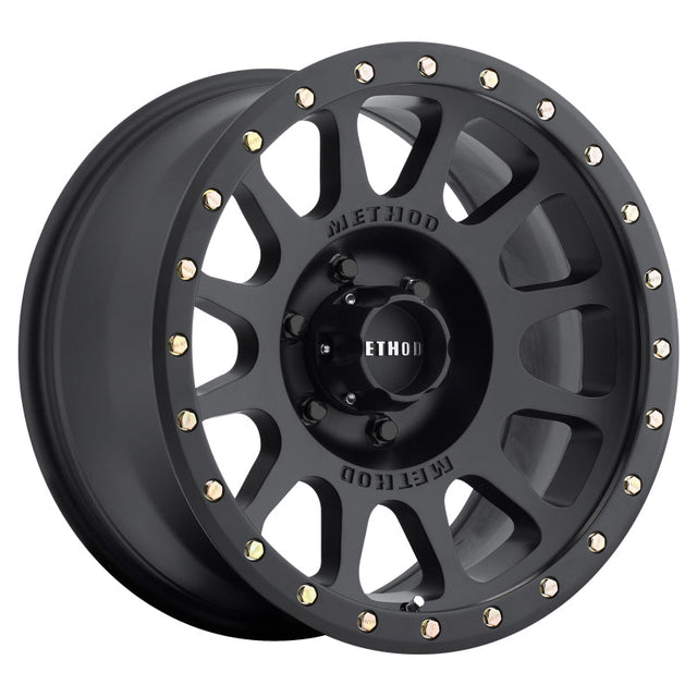 Method MR305 NV 16x8 0mm Offset 6x5.5 108mm CB Matte Black Wheel Method Wheels Wheels - Cast  AXOPROS