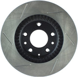 StopTech Mazda Miata NC Slotted Left Front Sport Brake Rotor Stoptech Brake Rotors - Slotted  AXOPROS