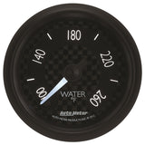 Autometer GT Series 52mm Full Sweep Electronic 100-260 Deg F Water Temperature Gauge AutoMeter Gauges  AXOPROS