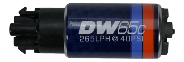 DeatschWerks 265 LPH DW65C Series Compact Fuel Pump w/ Mounting Clips DeatschWerks Fuel Pumps  AXOPROS