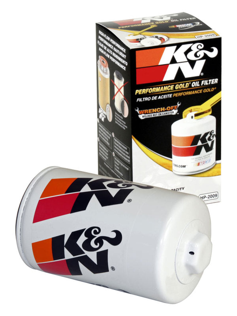 K&N 03-05 Neon SRT-4 / Lotus Elise Performance Gold Oil Filter K&N Engineering Oil Filters  AXOPROS