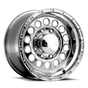 Raceline 887 Rock Crusher 16x10in / 8x165.1 BP / -24mm Offset / 130.81mm Bore - Polished Wheel Raceline Wheels - Cast  AXOPROS