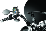 Kuryakyn Tech-Connect Bar Mount 7/8 To 1 -1-1/4in Bars 1-5/8in to 3-5/8in Wide Kuryakyn Phone Holders  AXOPROS