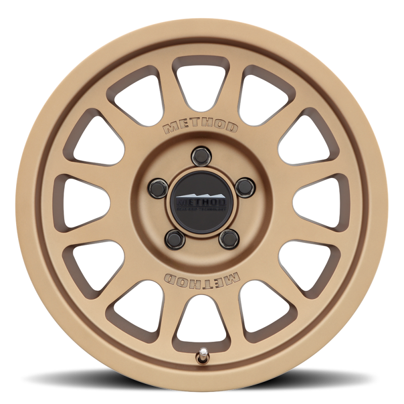 Method MR703 17x8.5 0mm Offset 5x5 71.5mm CB Method Bronze Wheel Method Wheels Wheels - Cast  AXOPROS